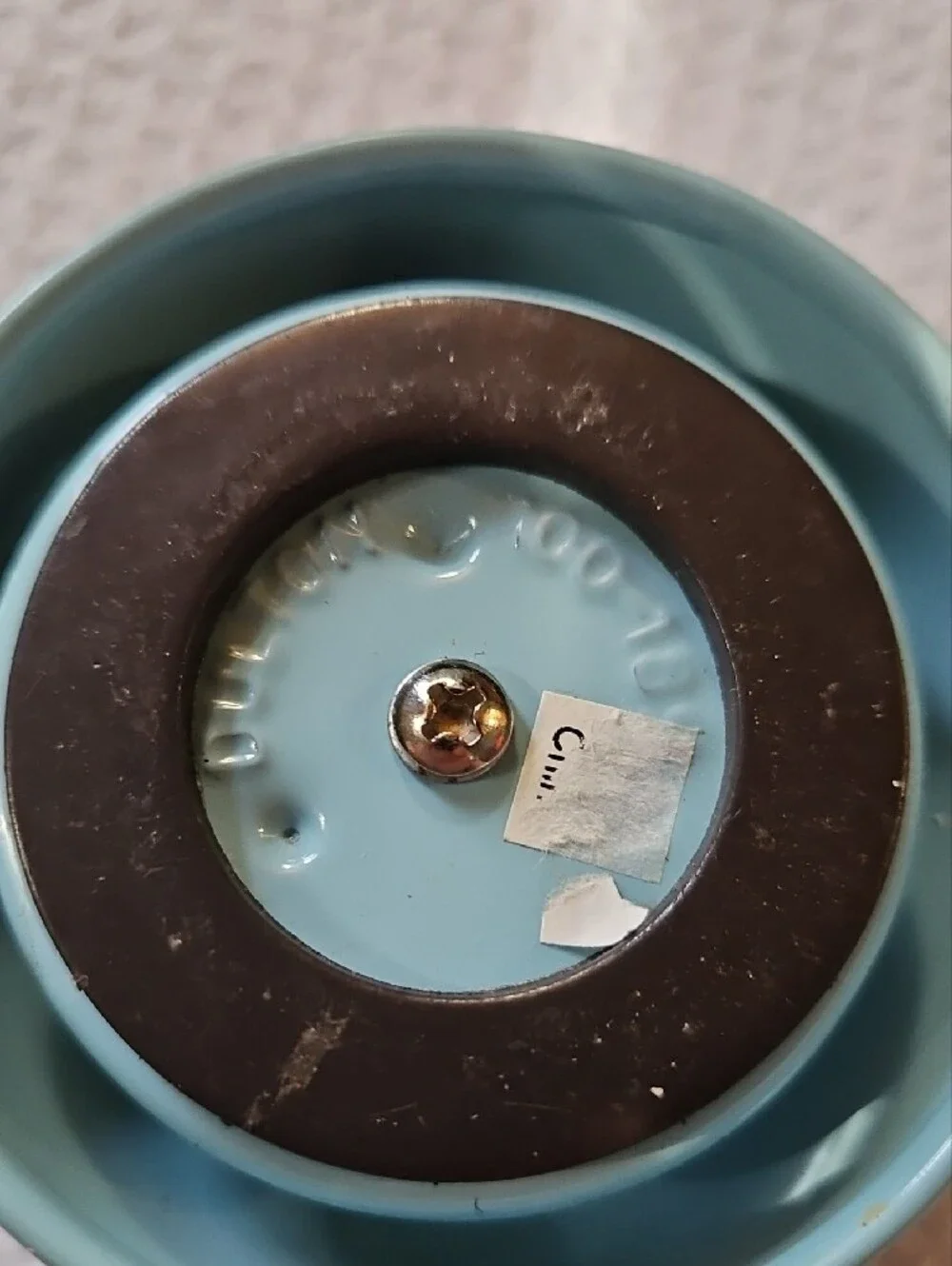 Kikkerland Light Blue Retro 55-Min Mechanical Timer